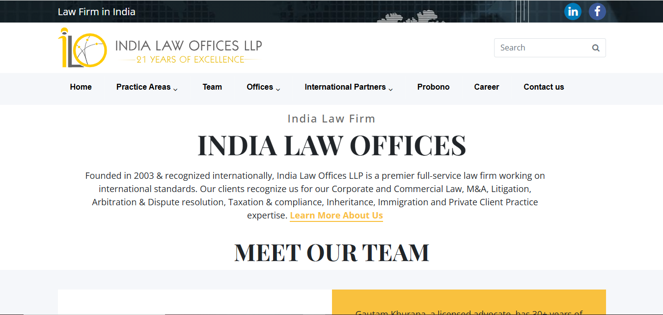 India Law Offices